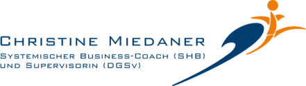 Christine Miedaner - Systemischer Business-Coach (SHB) und Supervisorin (DGSV)